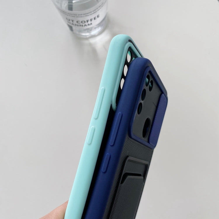 For Infinix Hot 10 Play Sliding Camshield Card TPU + PC Case