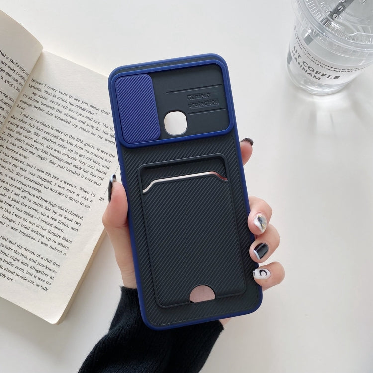 For Infinix Hot 10 Play Sliding Camshield Card TPU + PC Case