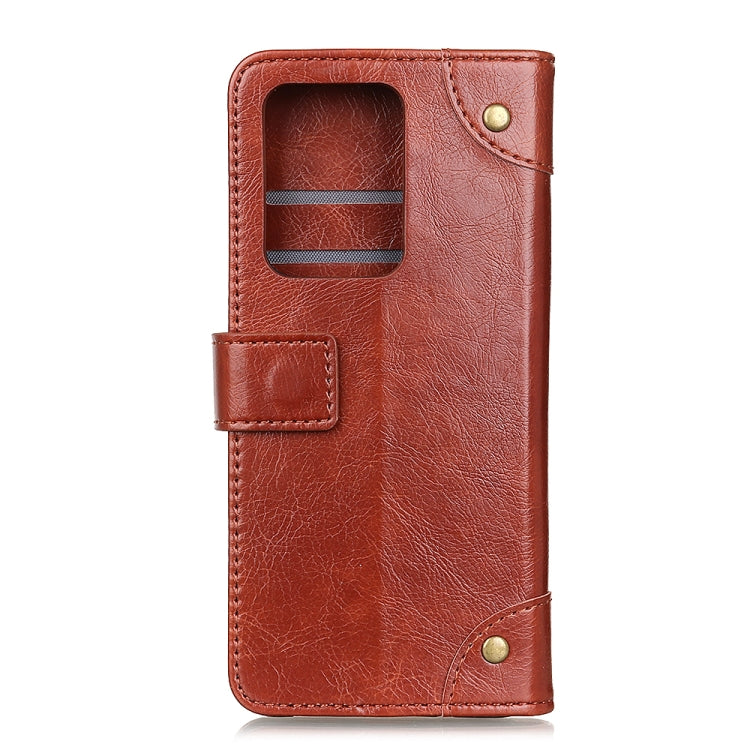 For Galaxy S20 Ultra Copper Buckle Nappa Texture Horizontal Flip Leather Case with Holder & Card Slots & Wallet