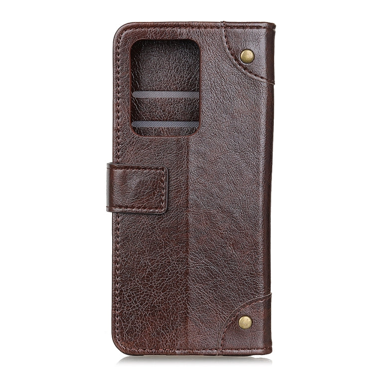 For Galaxy S20 Ultra Copper Buckle Nappa Texture Horizontal Flip Leather Case with Holder & Card Slots & Wallet
