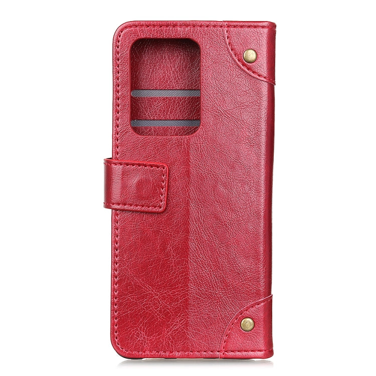 For Galaxy S20 Ultra Copper Buckle Nappa Texture Horizontal Flip Leather Case with Holder & Card Slots & Wallet