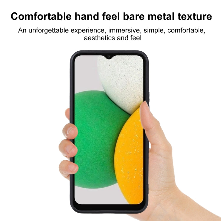 TPU Phone Case For Samsung Galaxy A03 Core(Frosted Black)