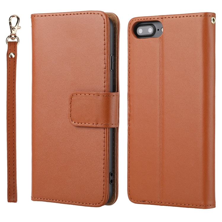 Plain Weave Cowhide Leather Phone Case For iPhone 8 Plus / 7 Plus / 6 Plus / 6s Plus