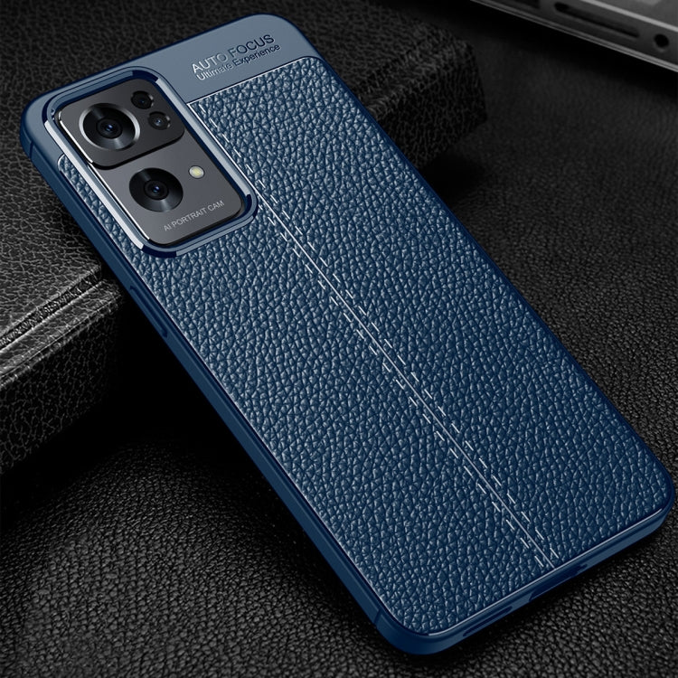 For OPPO Reno7 Pro 5G Litchi Texture Shockproof Phone TPU Case