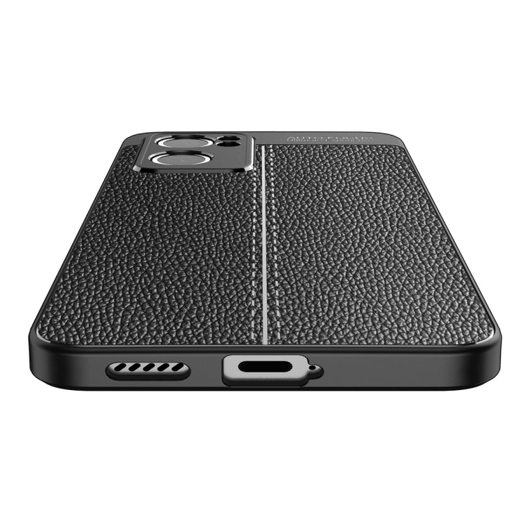 For OPPO Reno7 5G Litchi Texture Shockproof Phone TPU Case