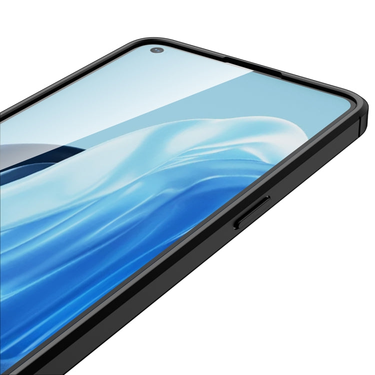 For OPPO Reno7 5G Litchi Texture Shockproof Phone TPU Case