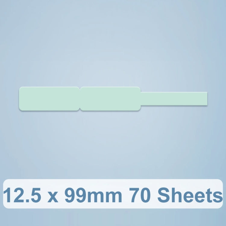 12.5 x 99mm 70 Sheets Thermal Label Data Cable Sort Stickers For NiiMbot D101 / D11