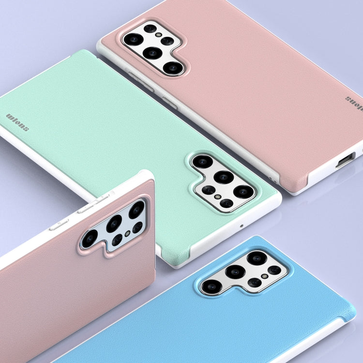 For Samsung Galaxy S22 Ultra 5G wlons PC + TPU Shockproof Phone Case