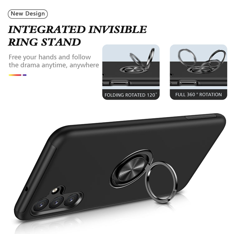 For Samsung Galaxy A13 5G PC + TPU Magnetic Phone Case with Invisible Ring Holder