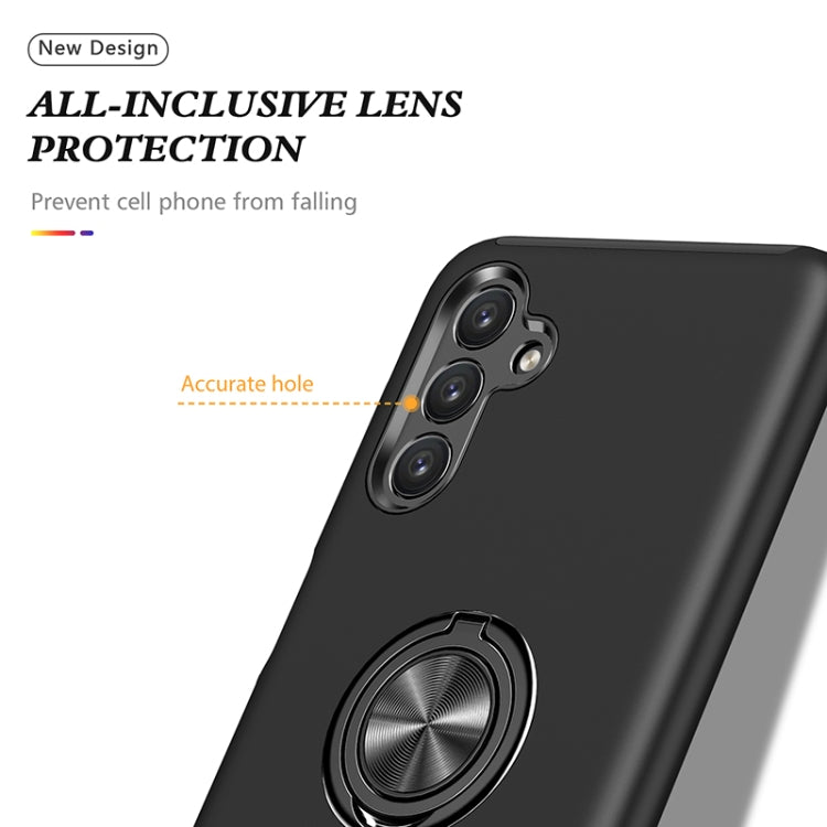 For Samsung Galaxy A13 5G PC + TPU Magnetic Phone Case with Invisible Ring Holder