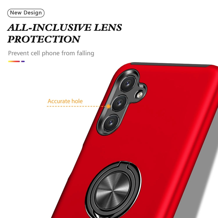 For Samsung Galaxy A13 5G PC + TPU Magnetic Phone Case with Invisible Ring Holder