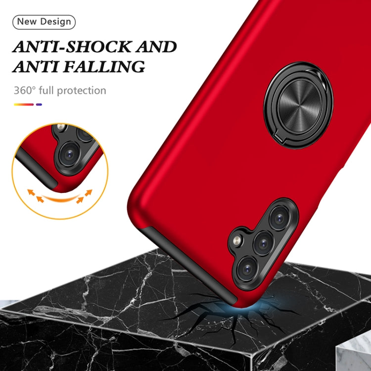 For Samsung Galaxy A13 5G PC + TPU Magnetic Phone Case with Invisible Ring Holder