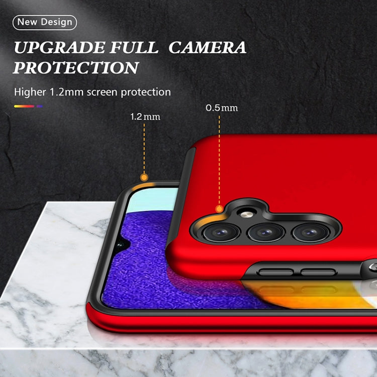 For Samsung Galaxy A13 5G PC + TPU Magnetic Phone Case with Invisible Ring Holder