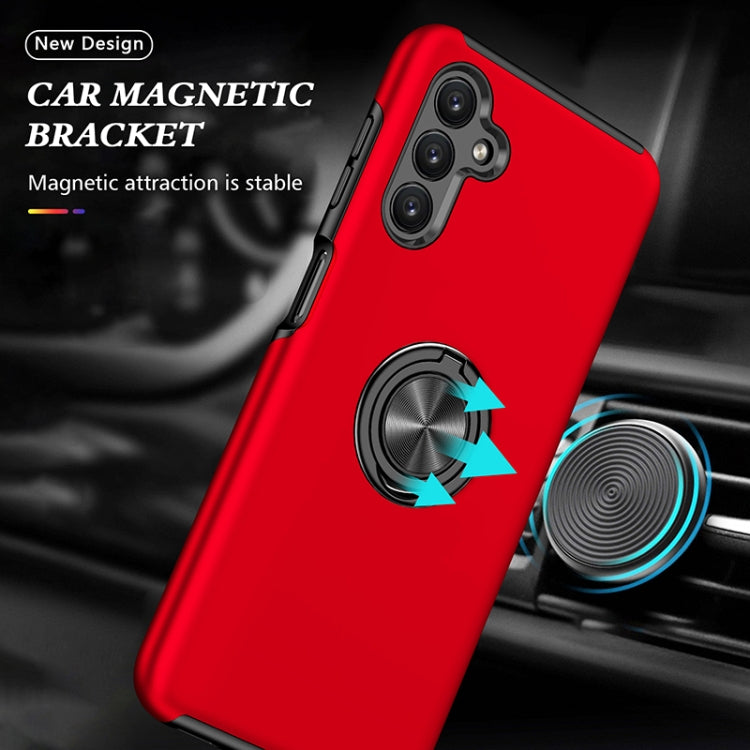 For Samsung Galaxy A13 5G PC + TPU Magnetic Phone Case with Invisible Ring Holder