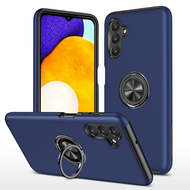 For Samsung Galaxy A13 5G PC + TPU Magnetic Phone Case with Invisible Ring Holder