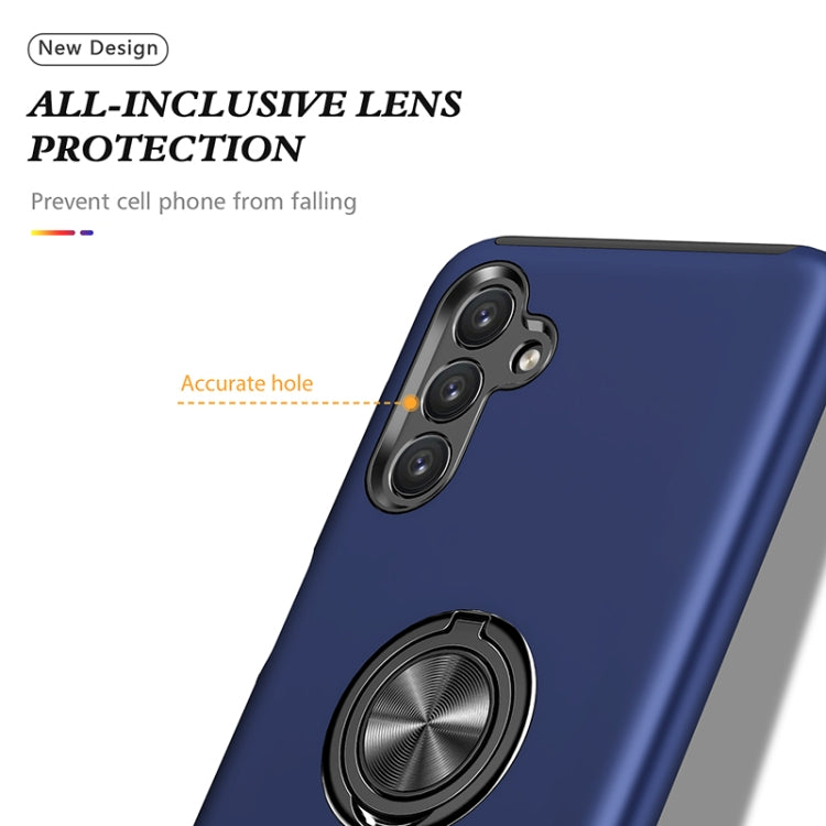 For Samsung Galaxy A13 5G PC + TPU Magnetic Phone Case with Invisible Ring Holder