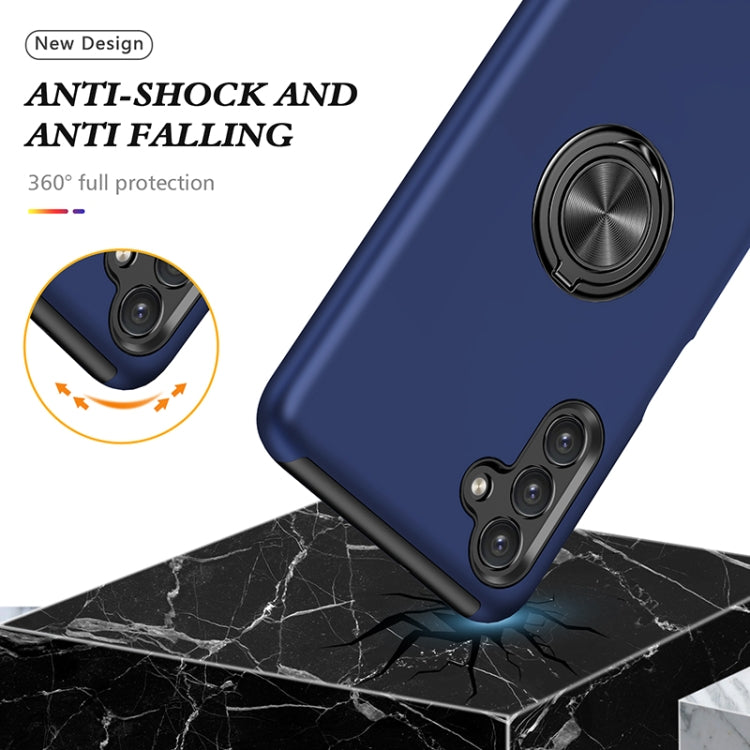 For Samsung Galaxy A13 5G PC + TPU Magnetic Phone Case with Invisible Ring Holder