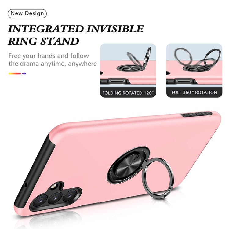 For Samsung Galaxy A13 5G PC + TPU Magnetic Phone Case with Invisible Ring Holder