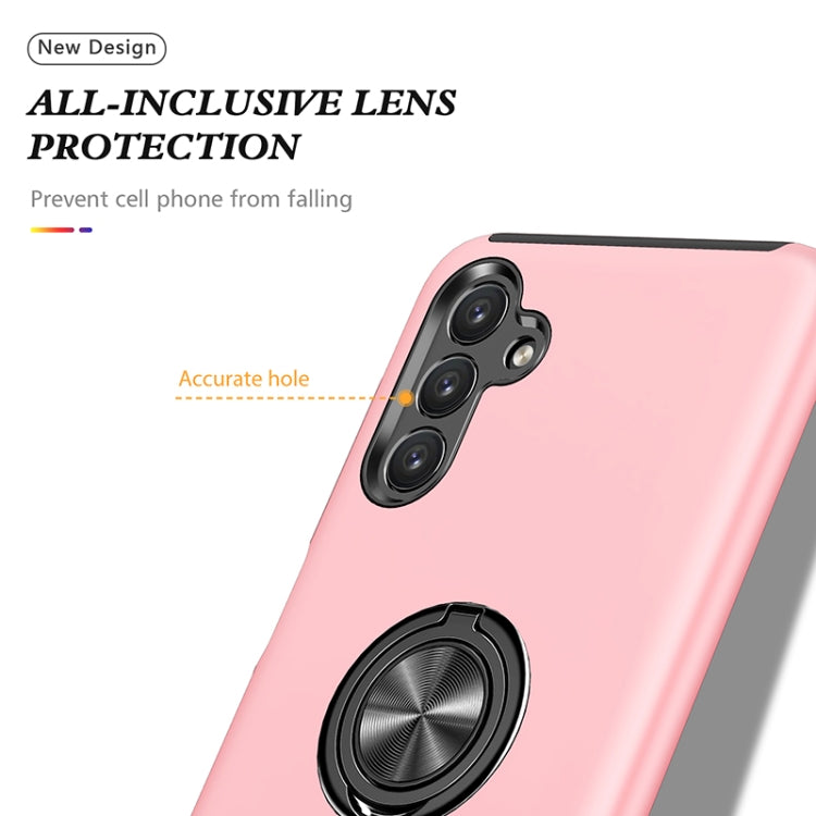 For Samsung Galaxy A13 5G PC + TPU Magnetic Phone Case with Invisible Ring Holder