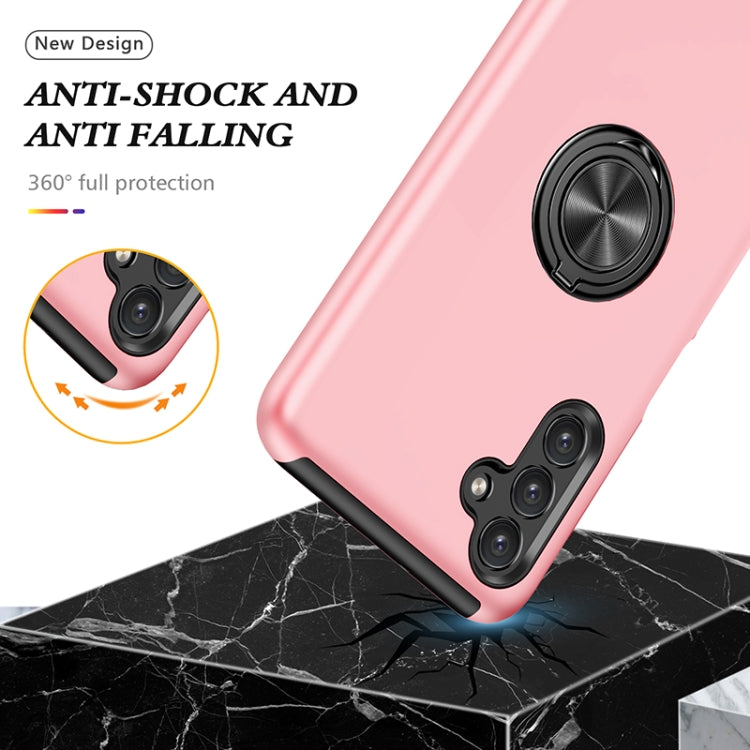 For Samsung Galaxy A13 5G PC + TPU Magnetic Phone Case with Invisible Ring Holder