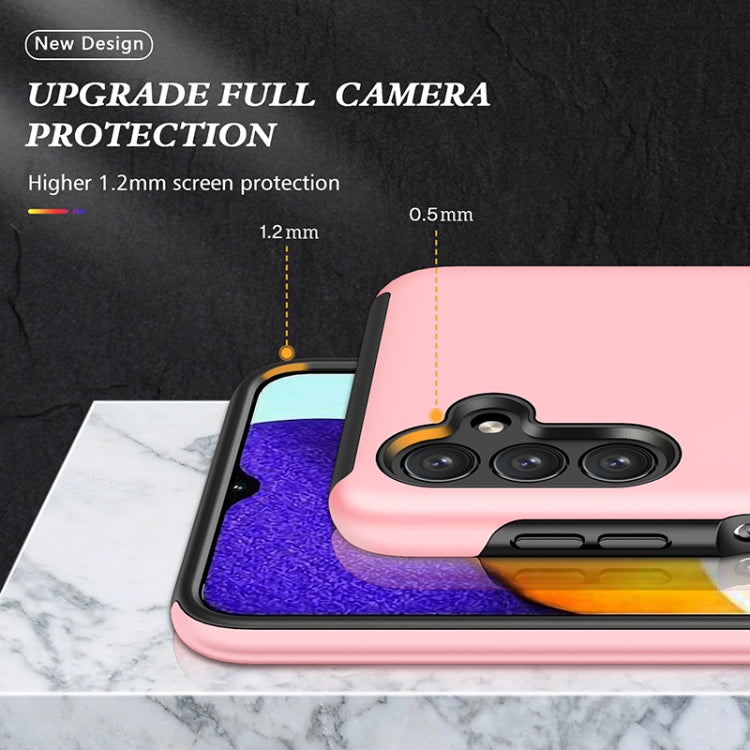 For Samsung Galaxy A13 5G PC + TPU Magnetic Phone Case with Invisible Ring Holder