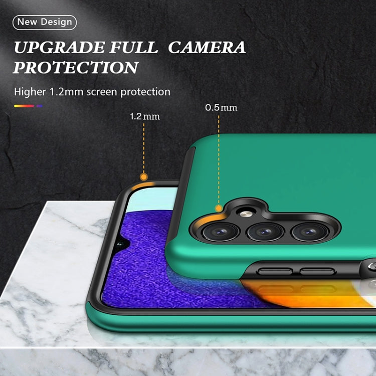 For Samsung Galaxy A13 5G PC + TPU Magnetic Phone Case with Invisible Ring Holder