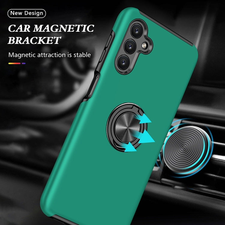 For Samsung Galaxy A13 5G PC + TPU Magnetic Phone Case with Invisible Ring Holder