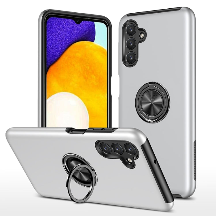 For Samsung Galaxy A13 5G PC + TPU Magnetic Phone Case with Invisible Ring Holder