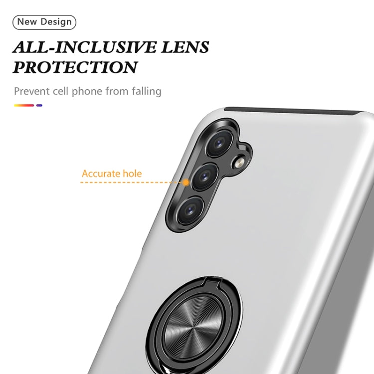 For Samsung Galaxy A13 5G PC + TPU Magnetic Phone Case with Invisible Ring Holder