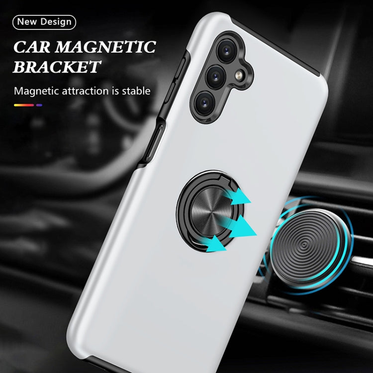 For Samsung Galaxy A13 5G PC + TPU Magnetic Phone Case with Invisible Ring Holder