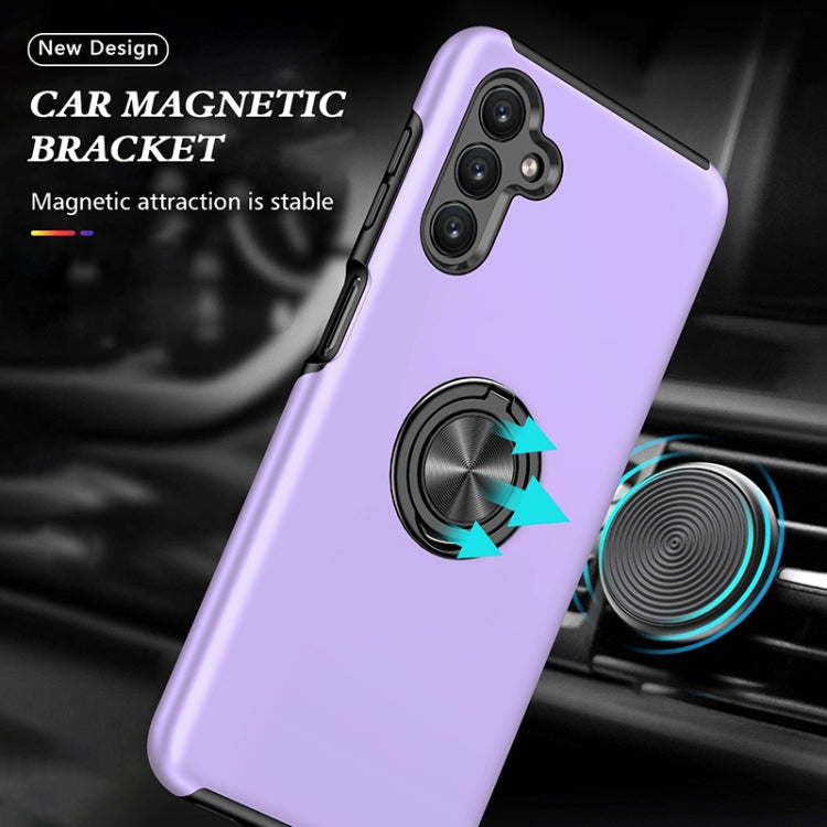 For Samsung Galaxy A13 5G PC + TPU Magnetic Phone Case with Invisible Ring Holder