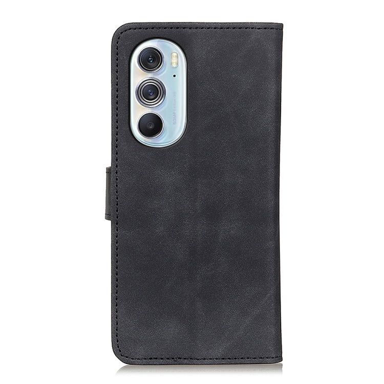 For Motorola Edge X30 KHAZNEH Retro Texture Horizontal Flip Leather Phone Case