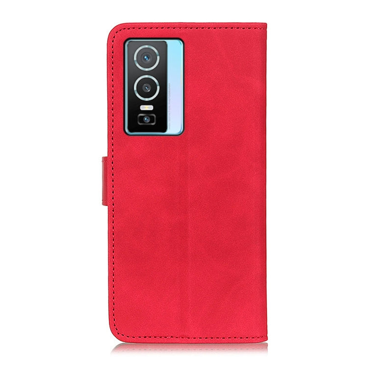 For vivo Y76 5G / Y76s 5G KHAZNEH Retro Texture Horizontal Flip Leather Phone Case