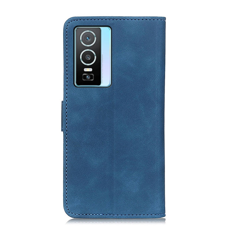 For vivo Y76 5G / Y76s 5G KHAZNEH Retro Texture Horizontal Flip Leather Phone Case