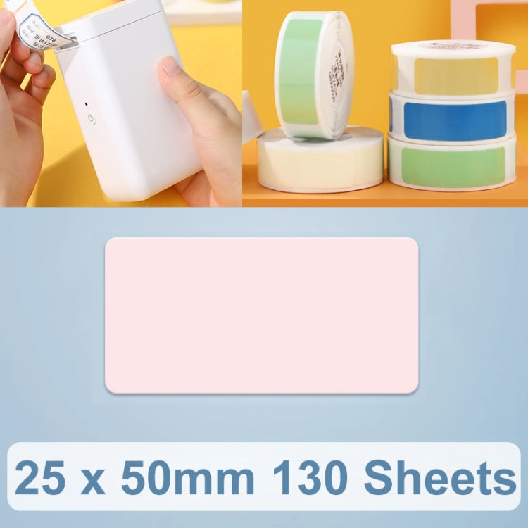 25 x 50mm 130 Sheets Thermal Printing Label Paper Stickers For NiiMbot D101 / D11