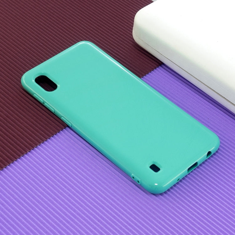 For Galaxy A10 2.0mm Thick TPU Candy Color Protective Case