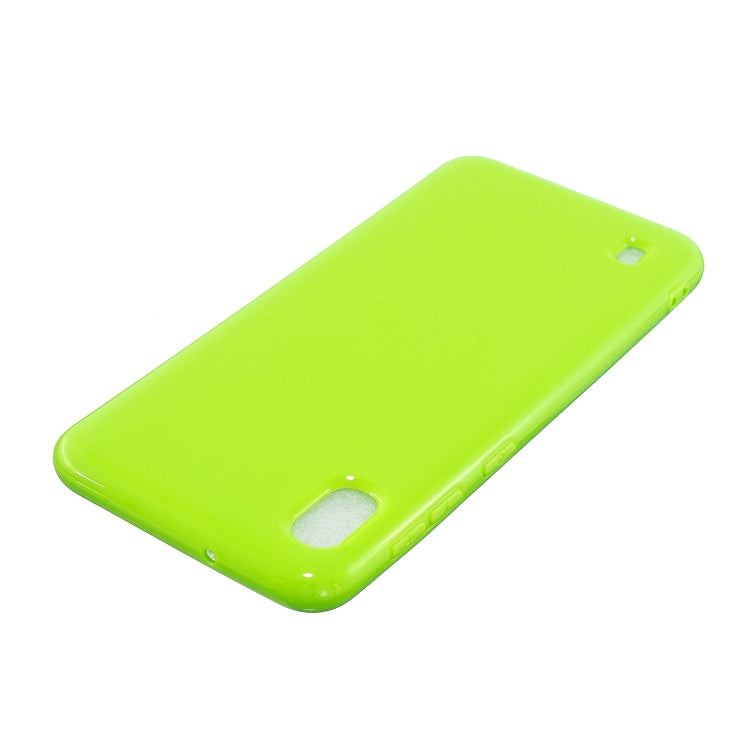 For Galaxy A10 2.0mm Thick TPU Candy Color Protective Case