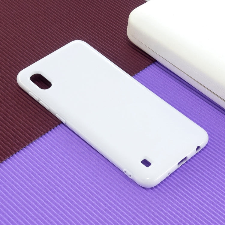 For Galaxy A10 2.0mm Thick TPU Candy Color Protective Case