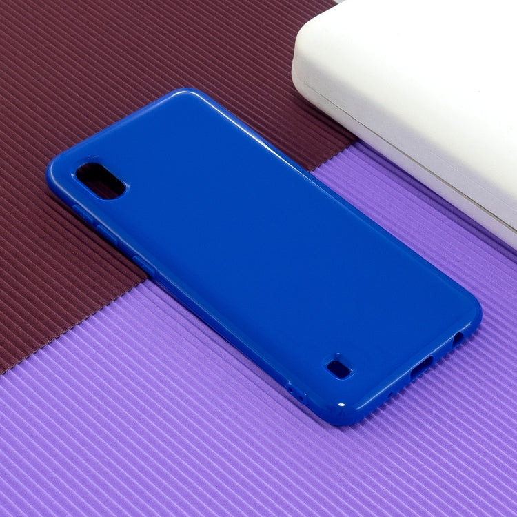 For Galaxy A10 2.0mm Thick TPU Candy Color Protective Case