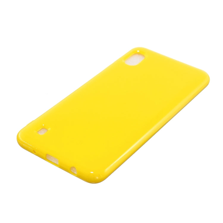 For Galaxy A10 2.0mm Thick TPU Candy Color Protective Case