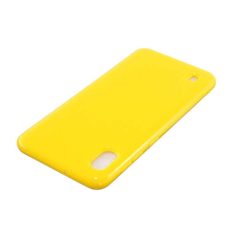 For Galaxy A10 2.0mm Thick TPU Candy Color Protective Case