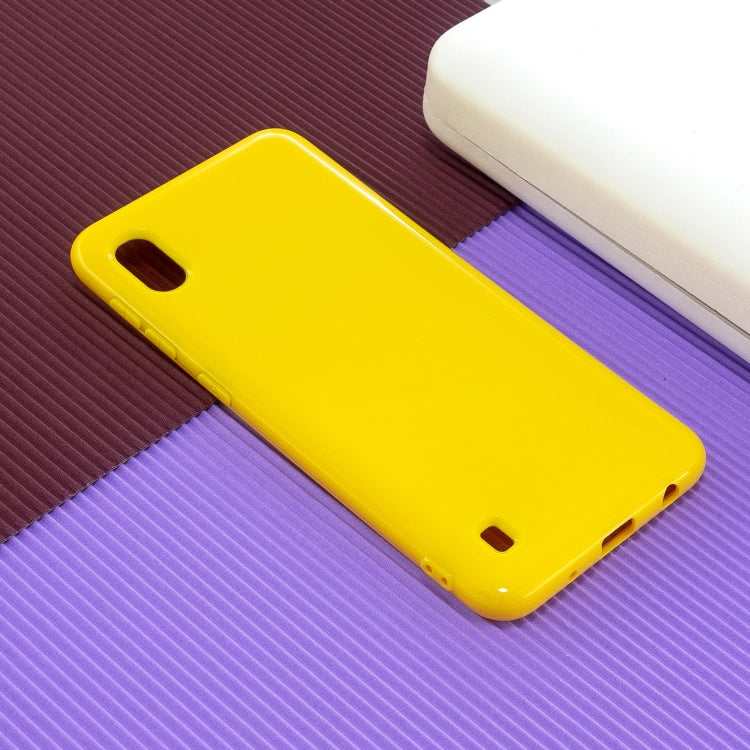 For Galaxy A10 2.0mm Thick TPU Candy Color Protective Case