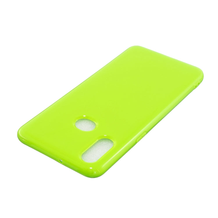 For Galaxy A10s 2.0mm Thick TPU Candy Color Protective Case