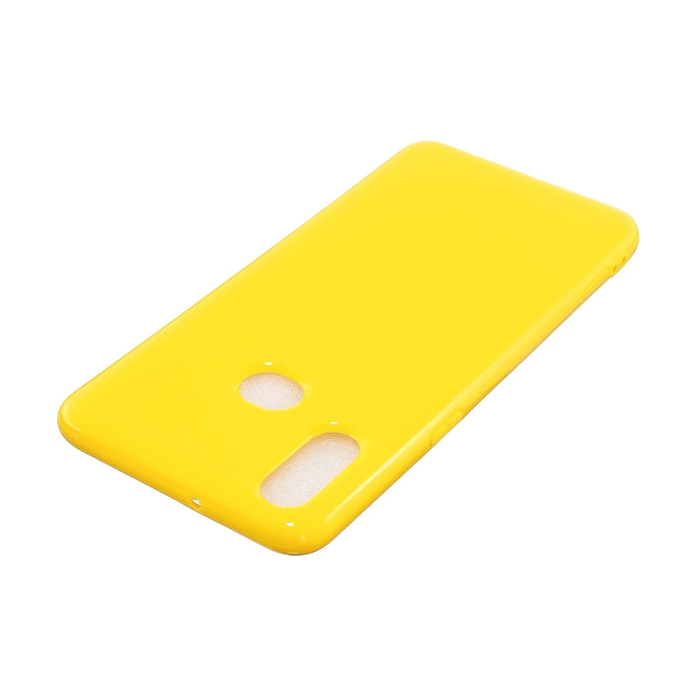 For Galaxy A10s 2.0mm Thick TPU Candy Color Protective Case
