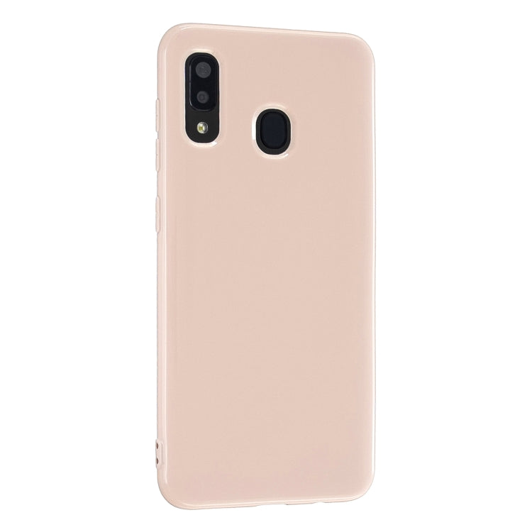 For Galaxy A20e 2.0mm Thick TPU Candy Color Protective Case