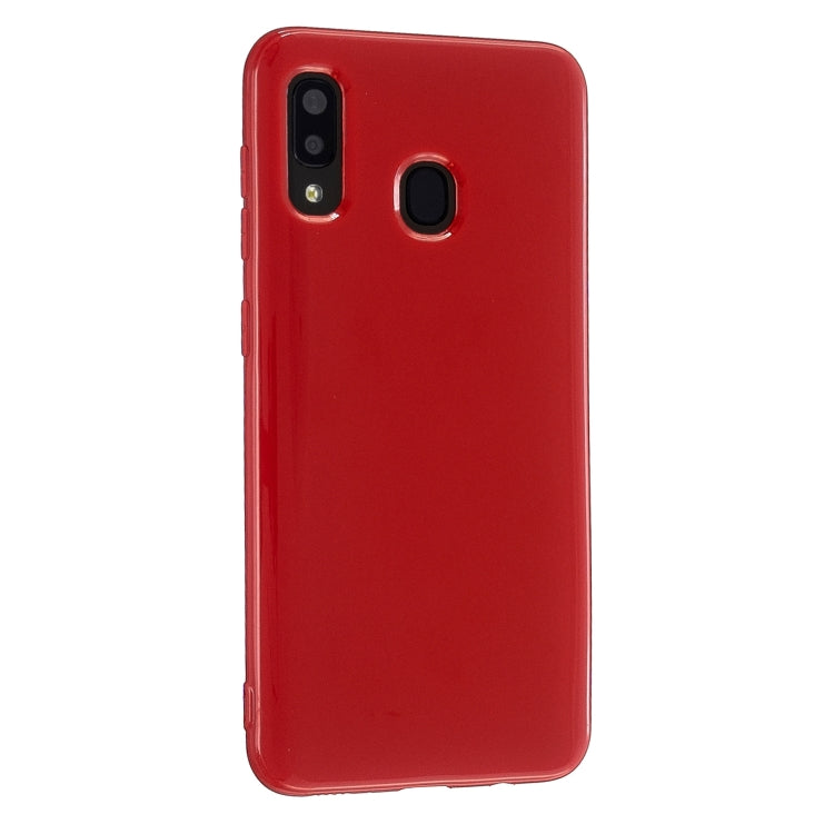 For Galaxy A20e 2.0mm Thick TPU Candy Color Protective Case