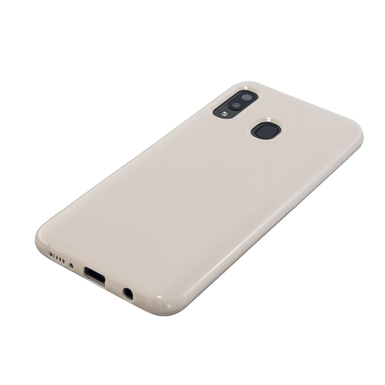 For Galaxy A20e 2.0mm Thick TPU Candy Color Protective Case