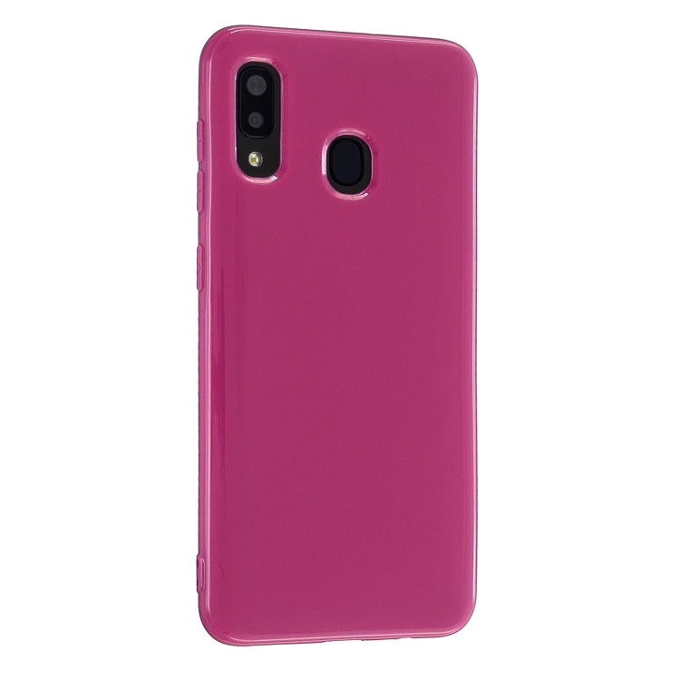 For Galaxy A20s 2.0mm Thick TPU Candy Color Protective Case