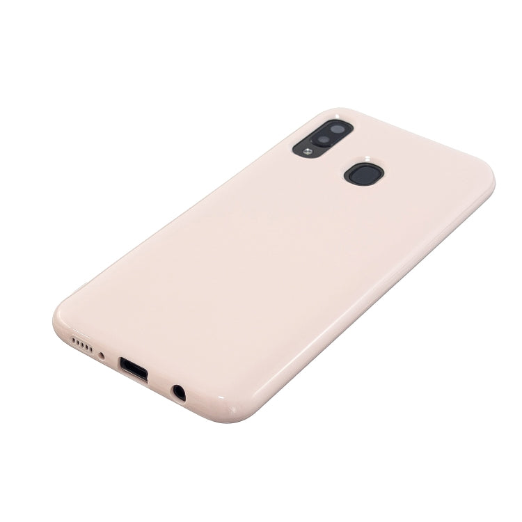 For Galaxy A30 / A20 2.0mm Thick TPU Candy Color Protective Case