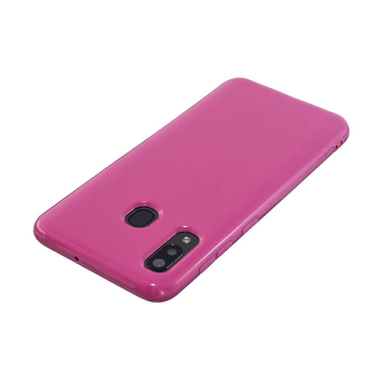 For Galaxy A30 / A20 2.0mm Thick TPU Candy Color Protective Case
